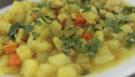 Receta de Cau Cau de Cojinova