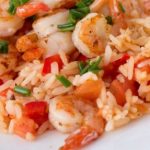 Receta de arroz con camarones