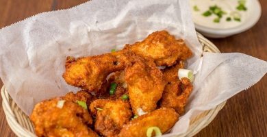 receta alitas de pollo fritas